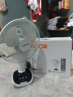 Rechargeable Table Fan