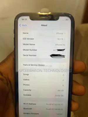 Apple iPhone XR 64 GB Black