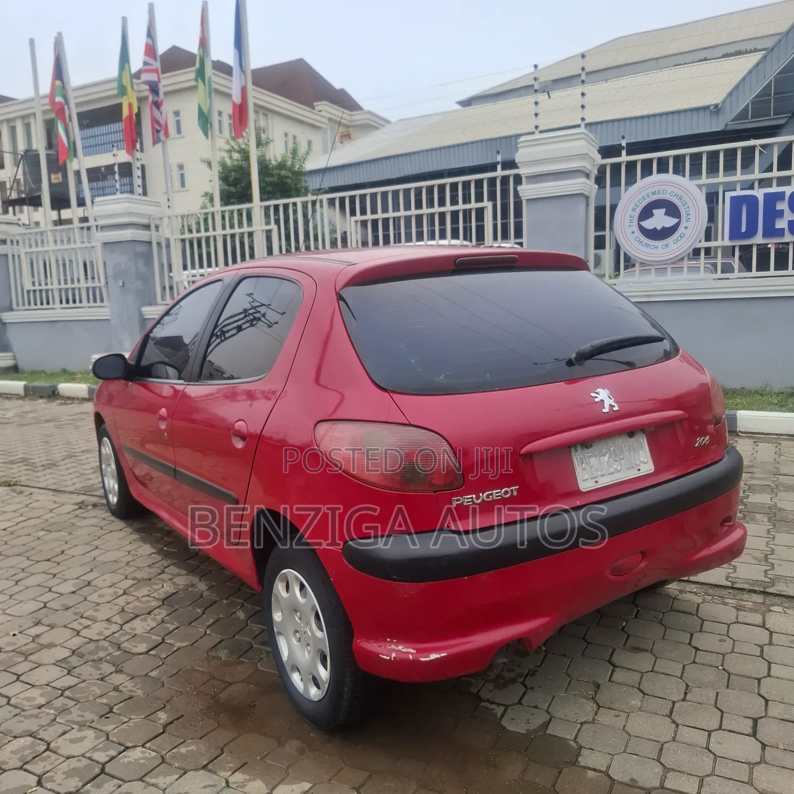 Peugeot 206 2004 Red