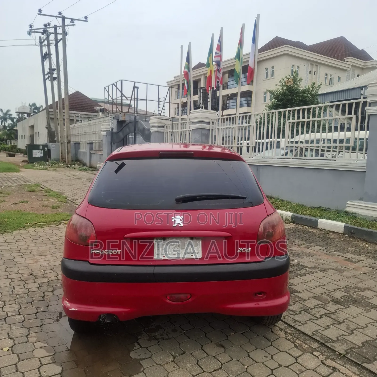 Peugeot 206 2004 Red