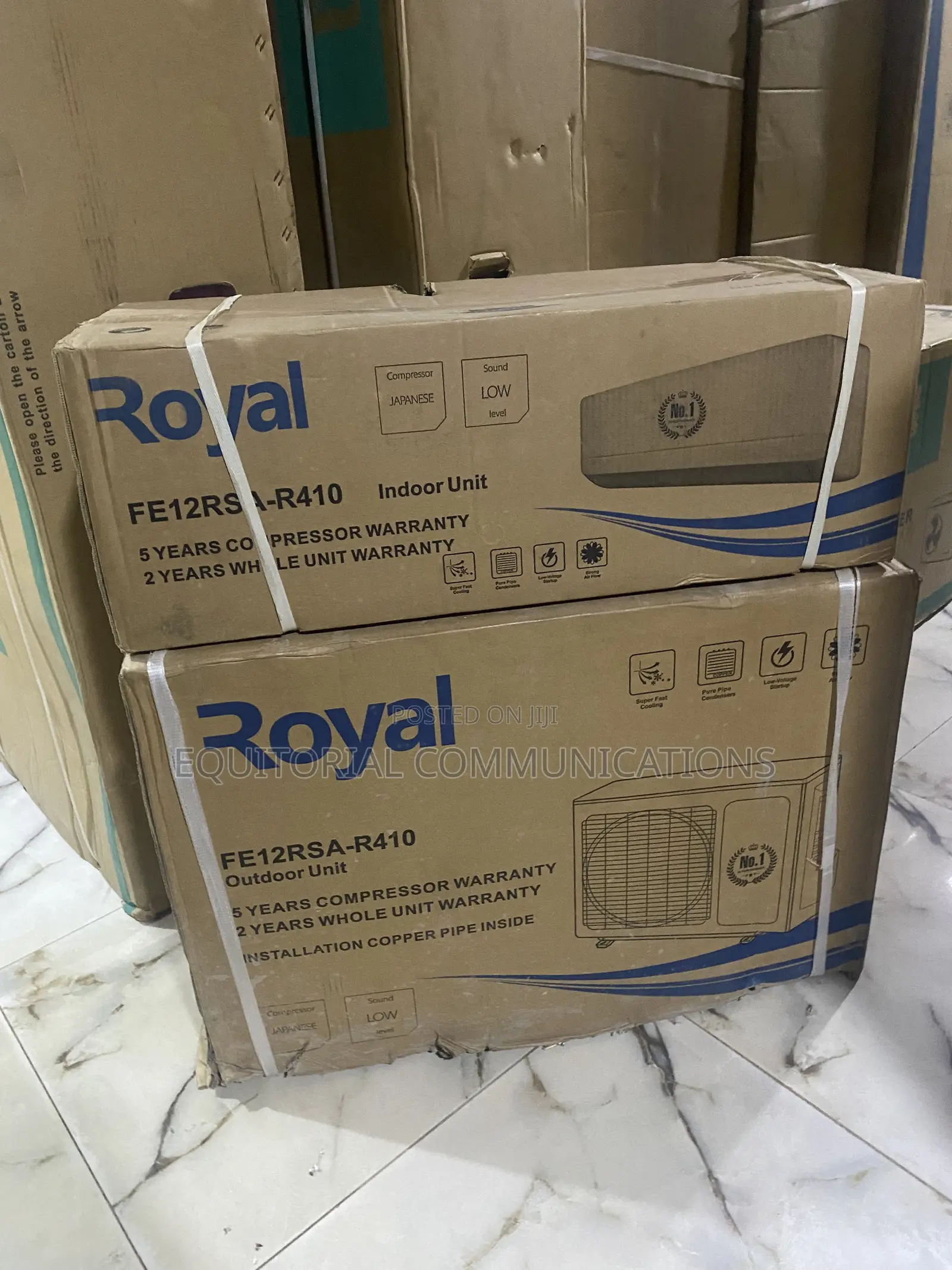Royal 1.5HP Powerful Split Unit AC – FE12RSA-R410