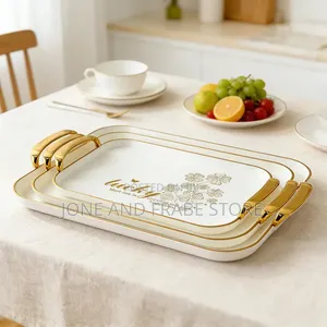 Fruit Tray 3 IN 1 Set With Printed Design