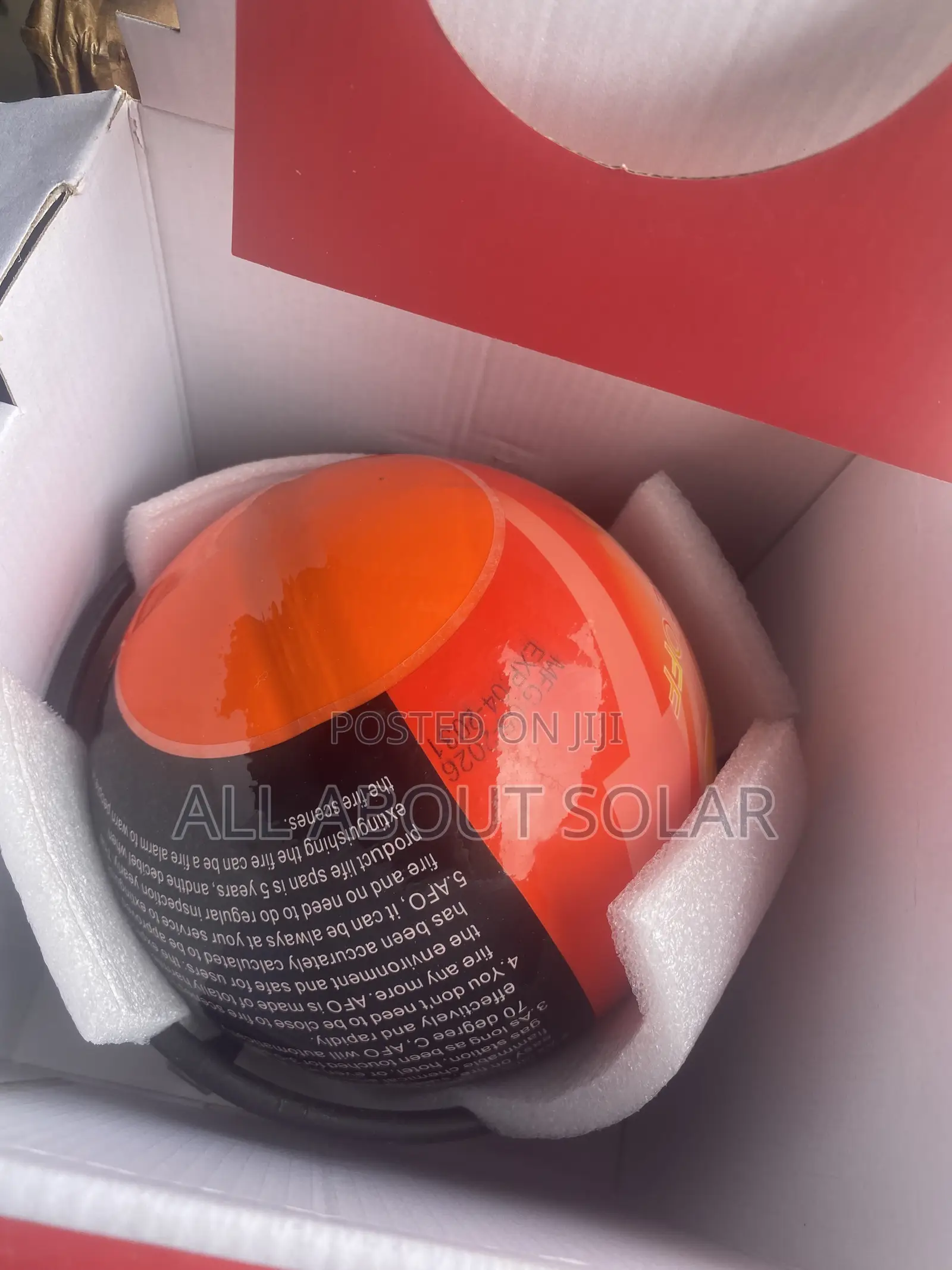 Fire Extinguishing Ball