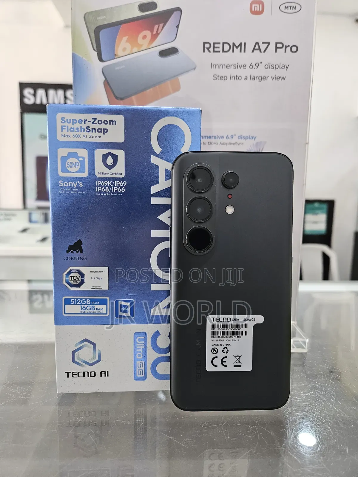 Tecno Camon 50 Ultra 512 GB Black
