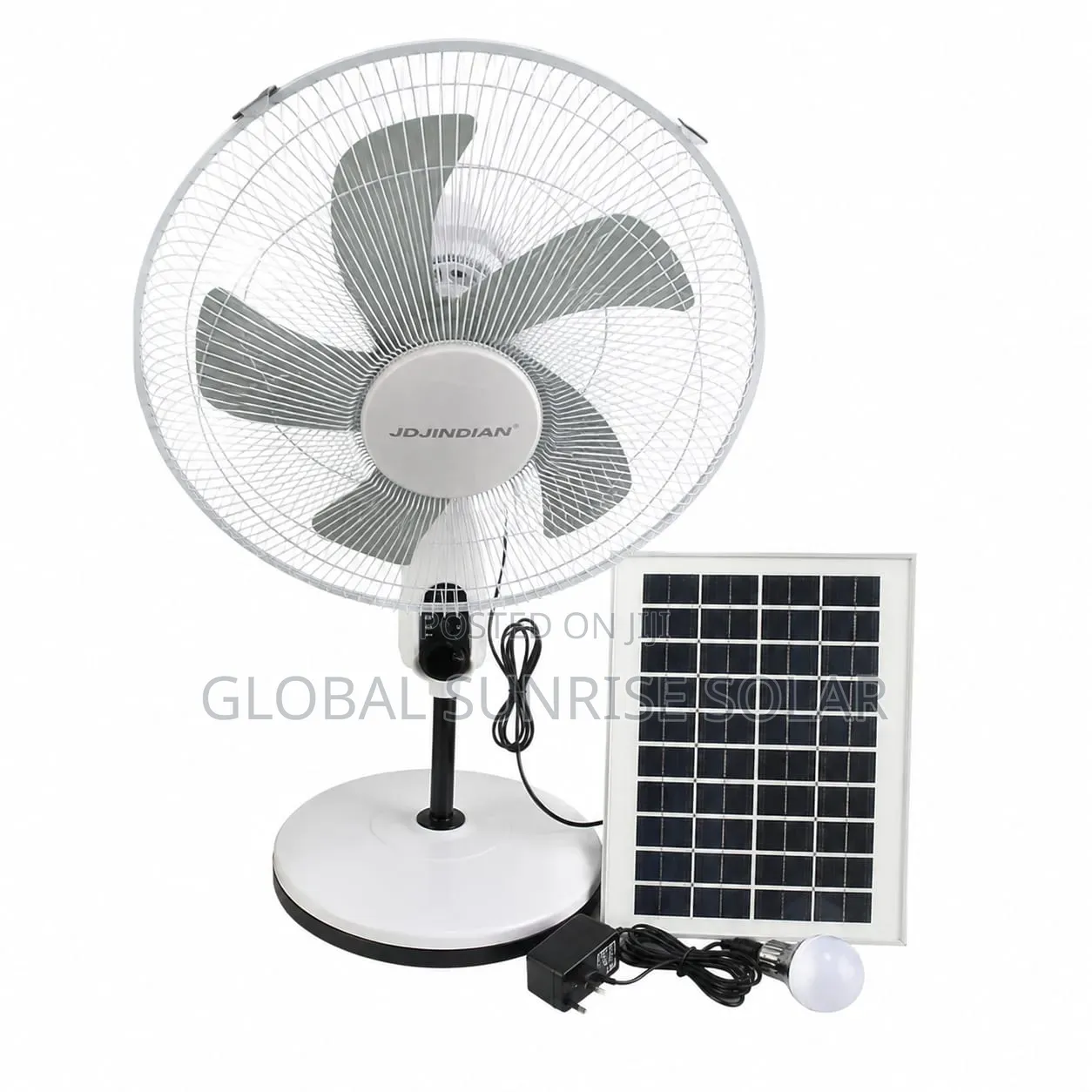 16 Inch JD Jindiian Solar Fan