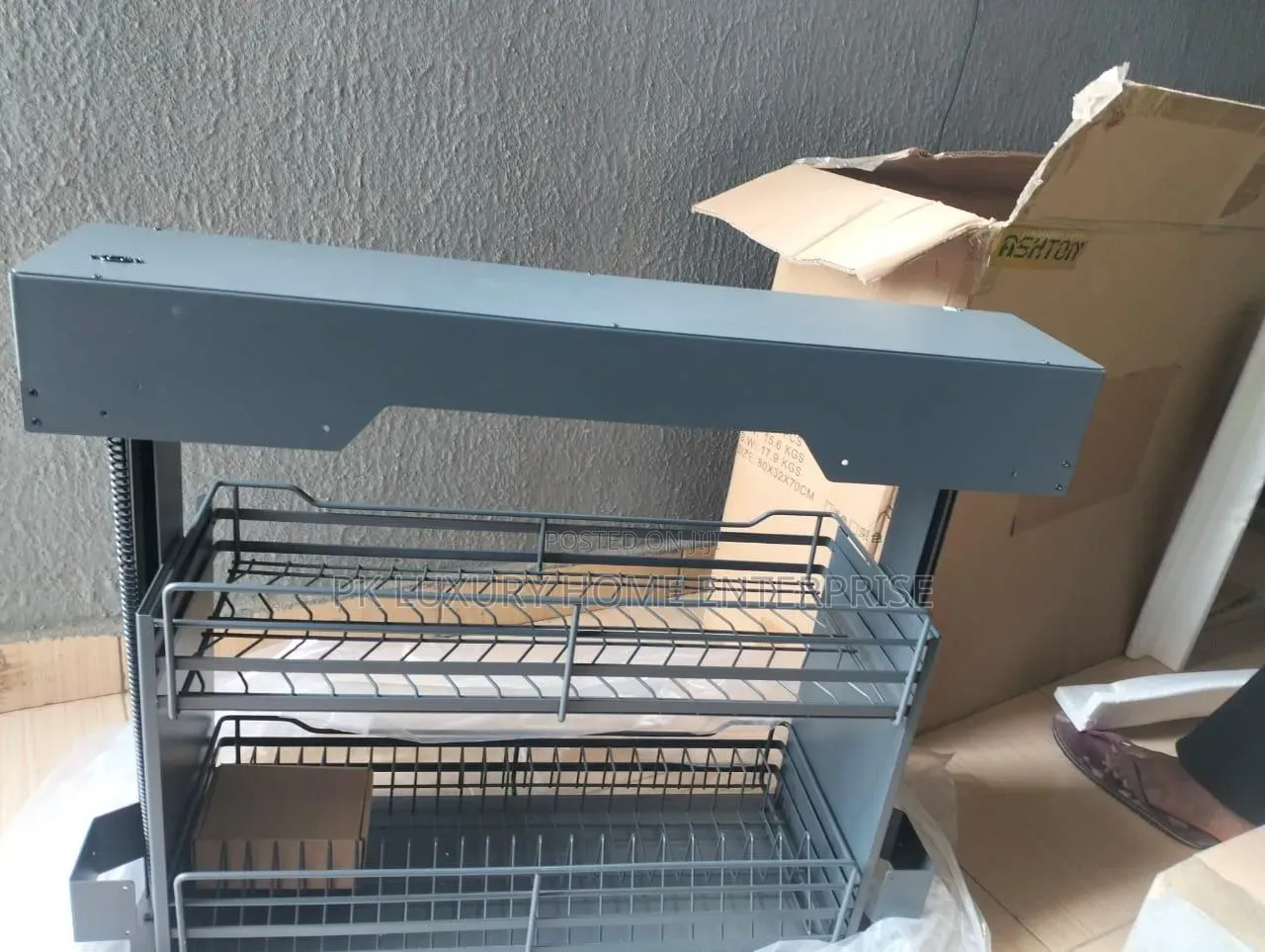 Automatic Dropdown/ Pulldown Plate Rack
