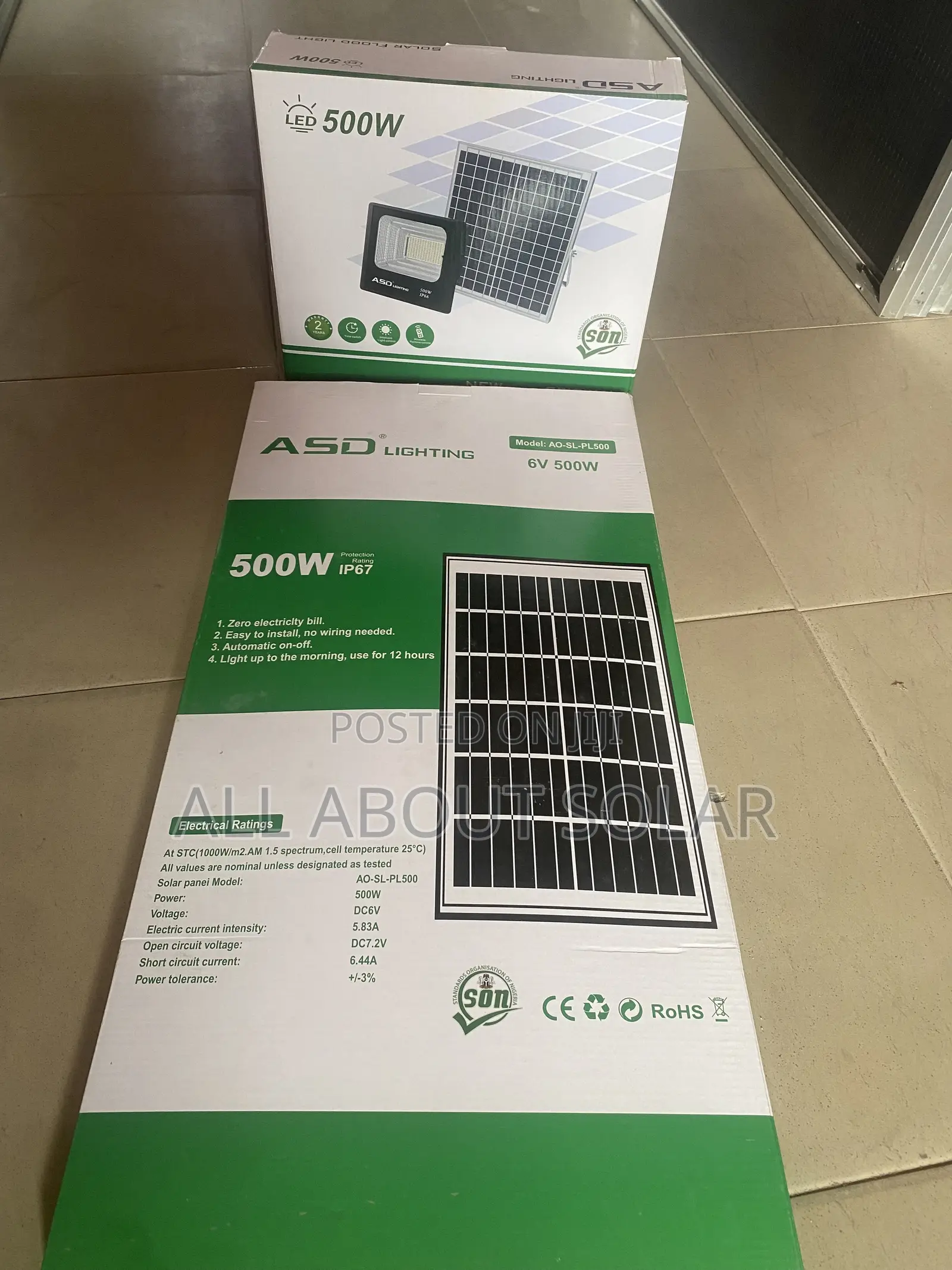 ASD Floodlight 500w