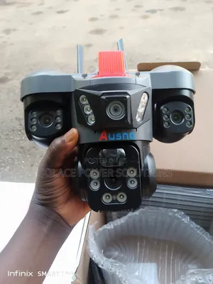 Solar Powered Smart CCTV Camera