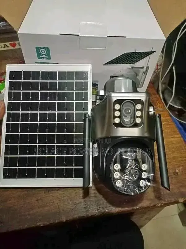 Solar Powered Smart CCTV Camera