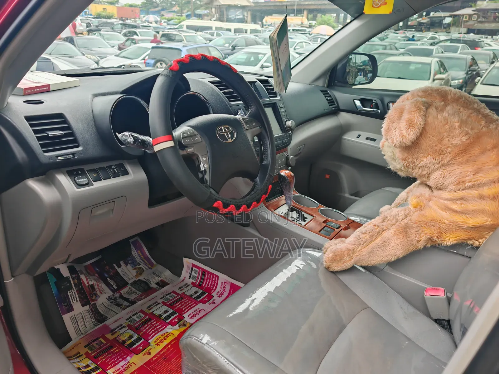 Toyota Highlander 2010 Maroon