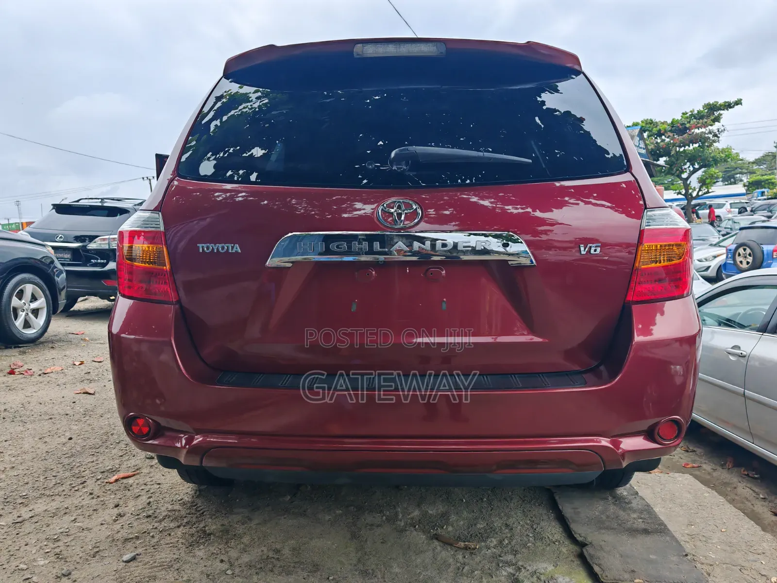 Toyota Highlander 2010 Maroon