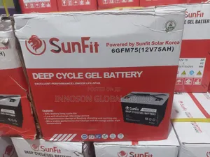 75Ah 12v Sunfit Solar Dry Cell Battery
