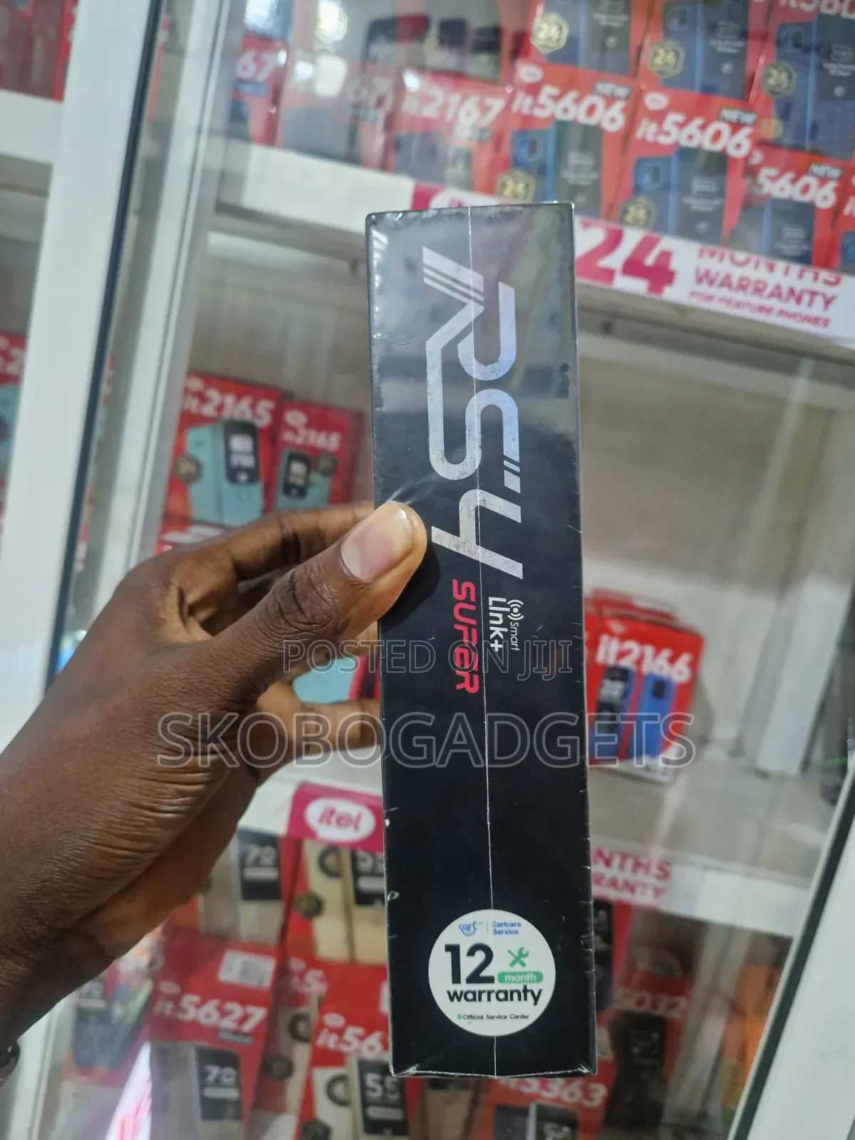 New Itel RS4 256 GB Silver