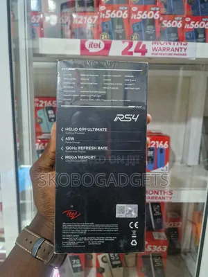 New Itel RS4 256 GB Silver