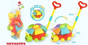 Toddler Push-and-Pull Turtle Walking Toy