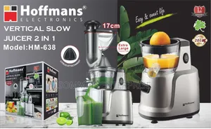 2in1 Hoffman Vertical Slow Juicer