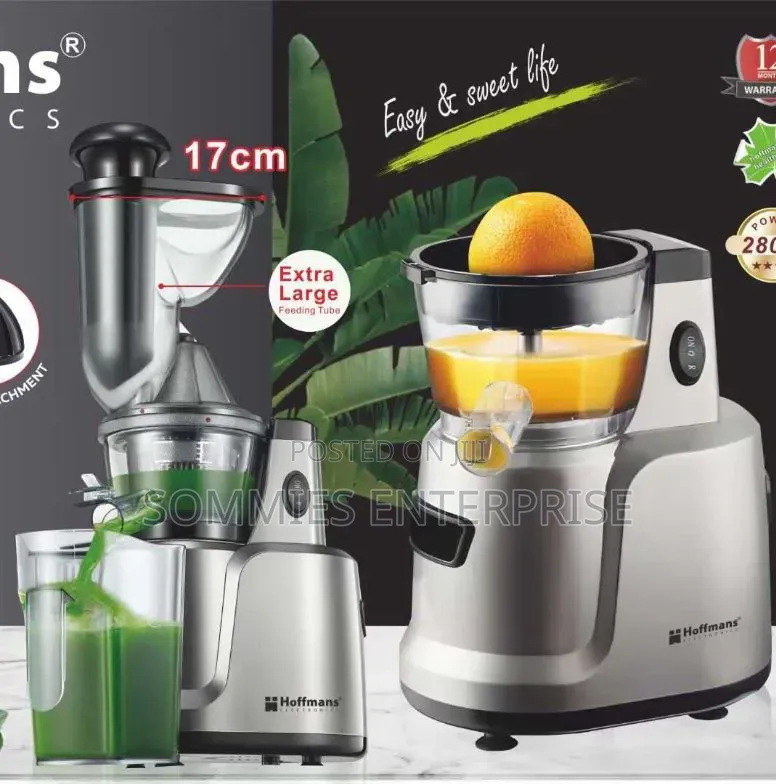2in1 Hoffman Vertical Slow Juicer