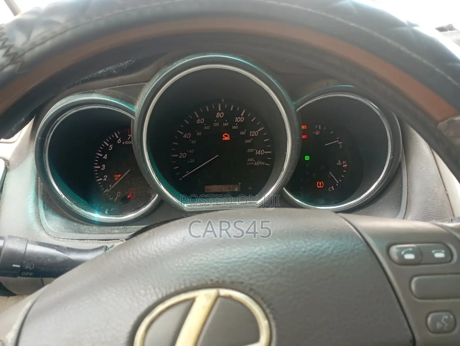Lexus RX 2007 Gold
