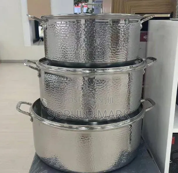 Large Stainless Cooking Pot