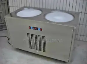 Commercial Rolled Ice Cream Machine – Mobile Dual-Pan Fry Ice Machine