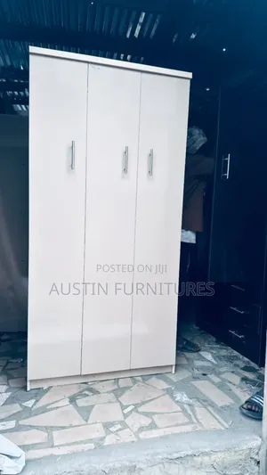 Creamy, Elegant 3 by 6 Wardrobe
