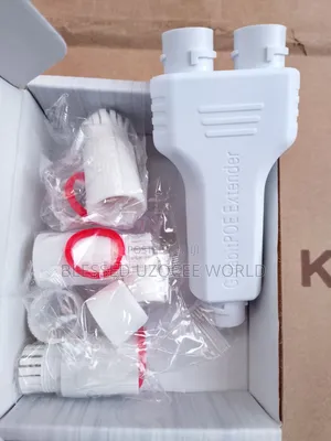 Gigabit POE Extender Outdoor 1 Input to 2 Output POE Repeater for CCTV