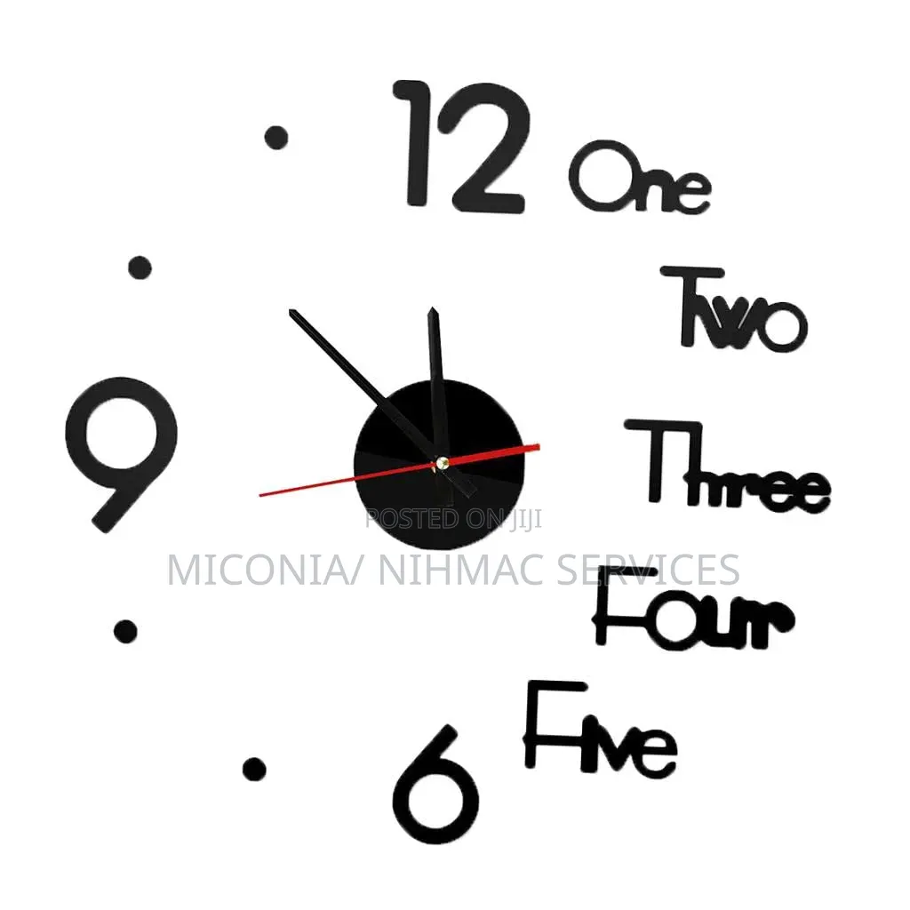 DIY 3D Wall Clock