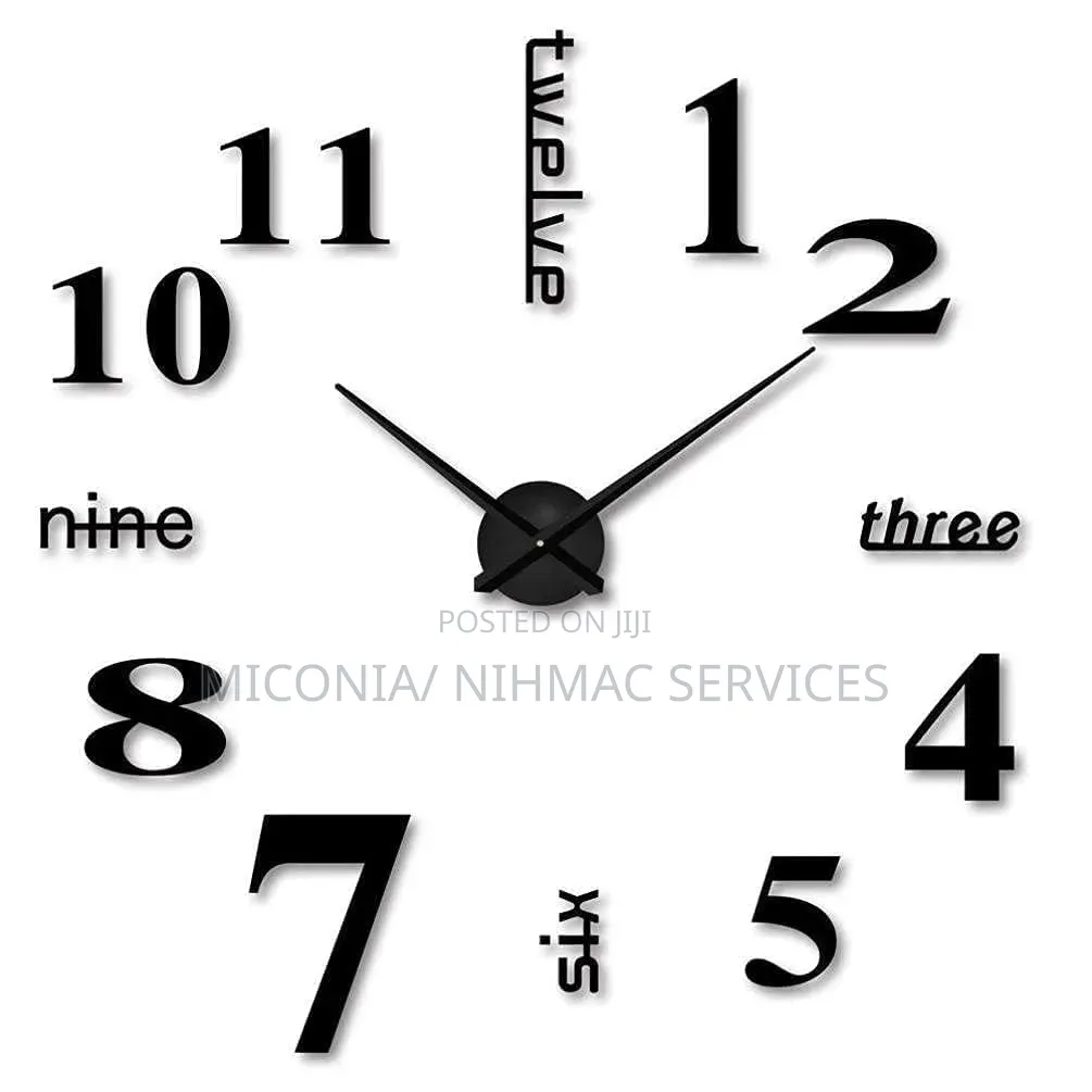 DIY 3D Wall Clock