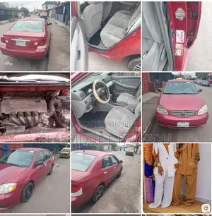 Toyota Corolla 2004 Burgundy