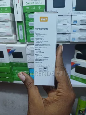 Western Digital (WD) Elements 500GB External Hard Drive