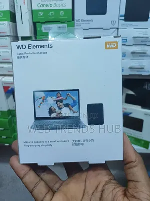 Western Digital (WD) Elements 500GB External Hard Drive