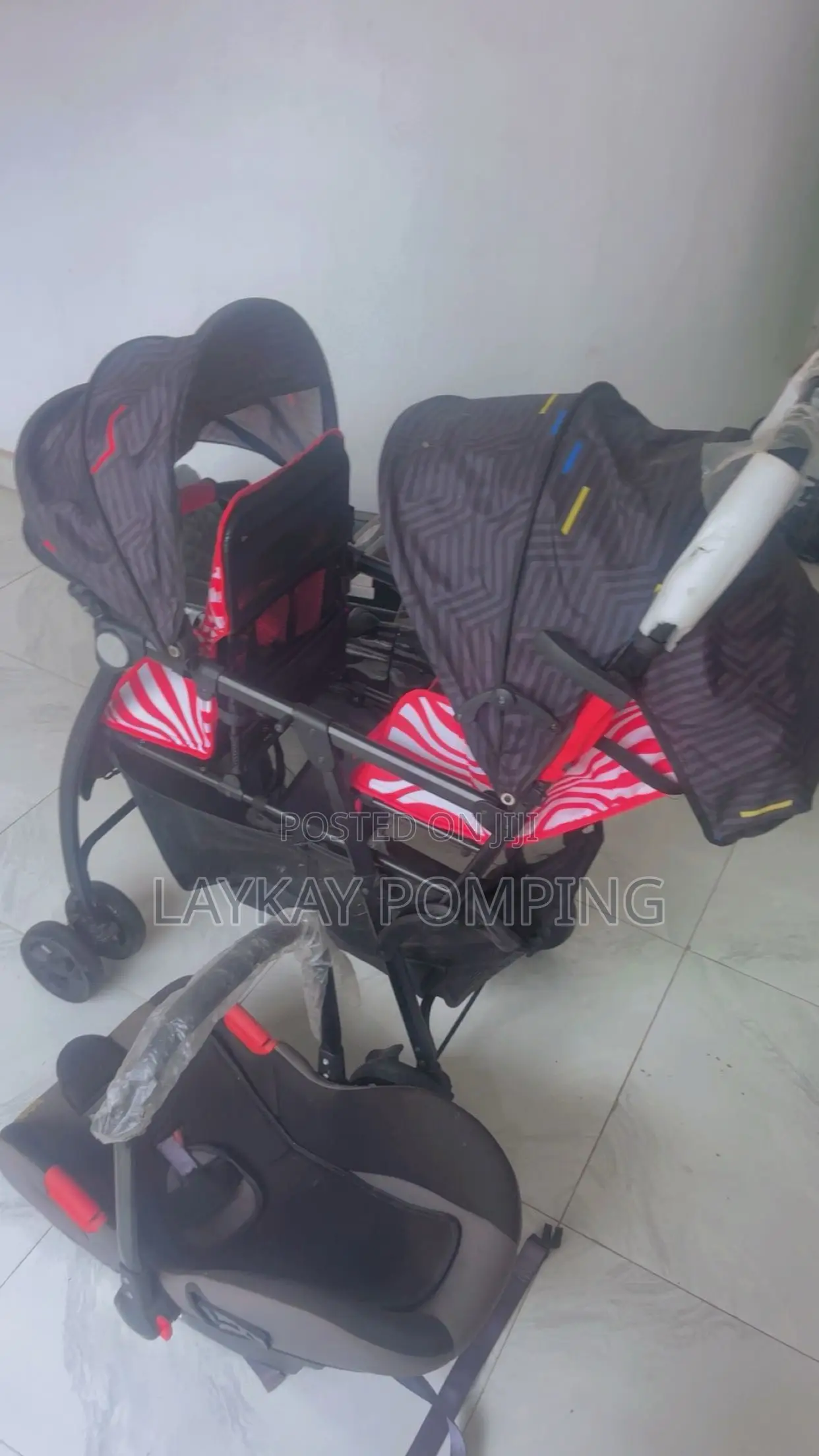 Twins Stroller & Car Seater