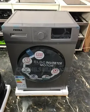 8kg Silver Front Loader Washing Machine