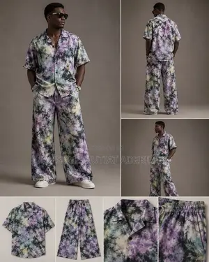 Men’s Two-Piece Set – Top & Trousers | Tie&Dye