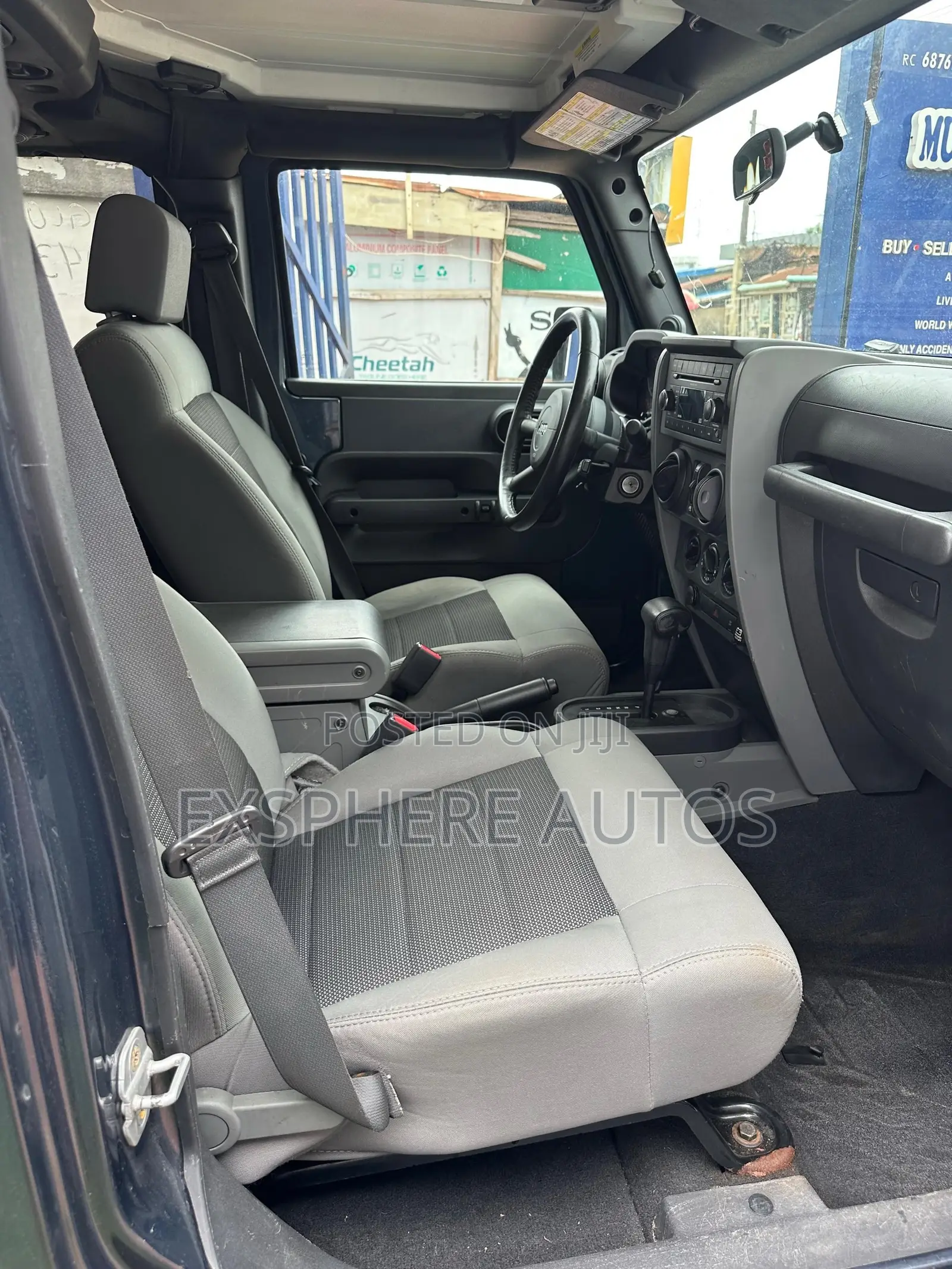 Jeep Wrangler 2008 Blue