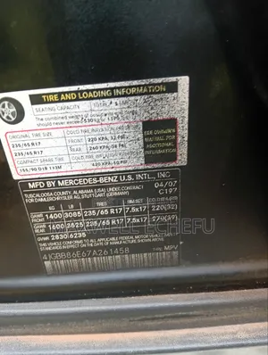Mercedes-Benz M Class 2008 Black