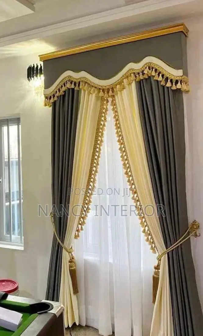 Good Quality Curtains With Board