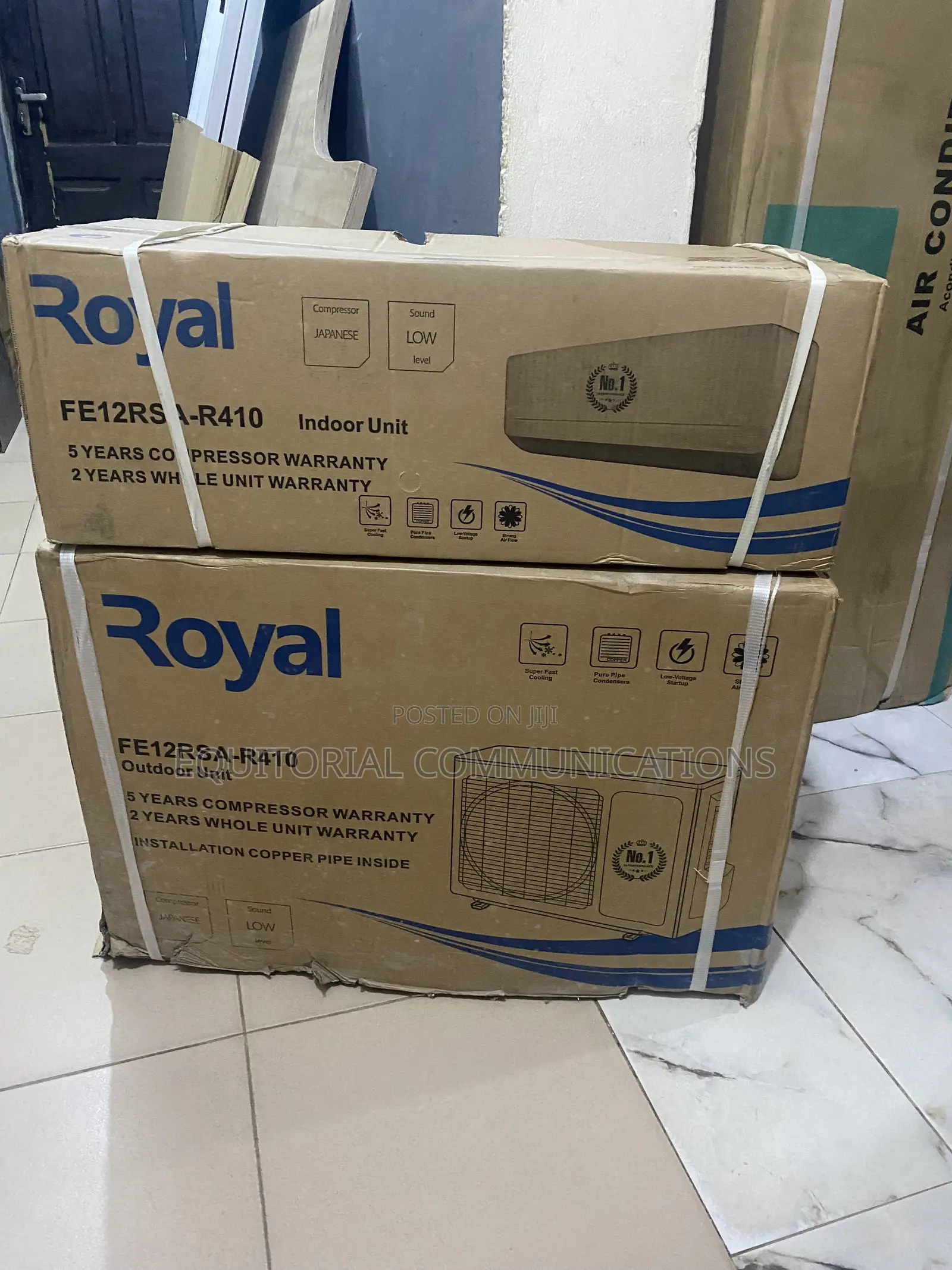 Royal FE12RSA-R410 1.5HP Easy-Control Split AC