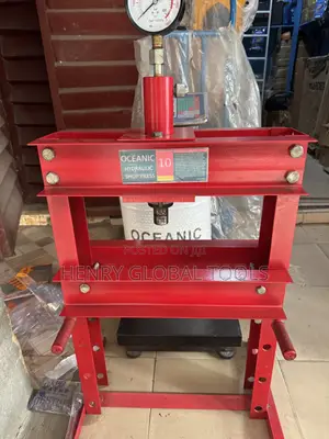 10-Ton Hydraulic Shop Press – Heavy Duty