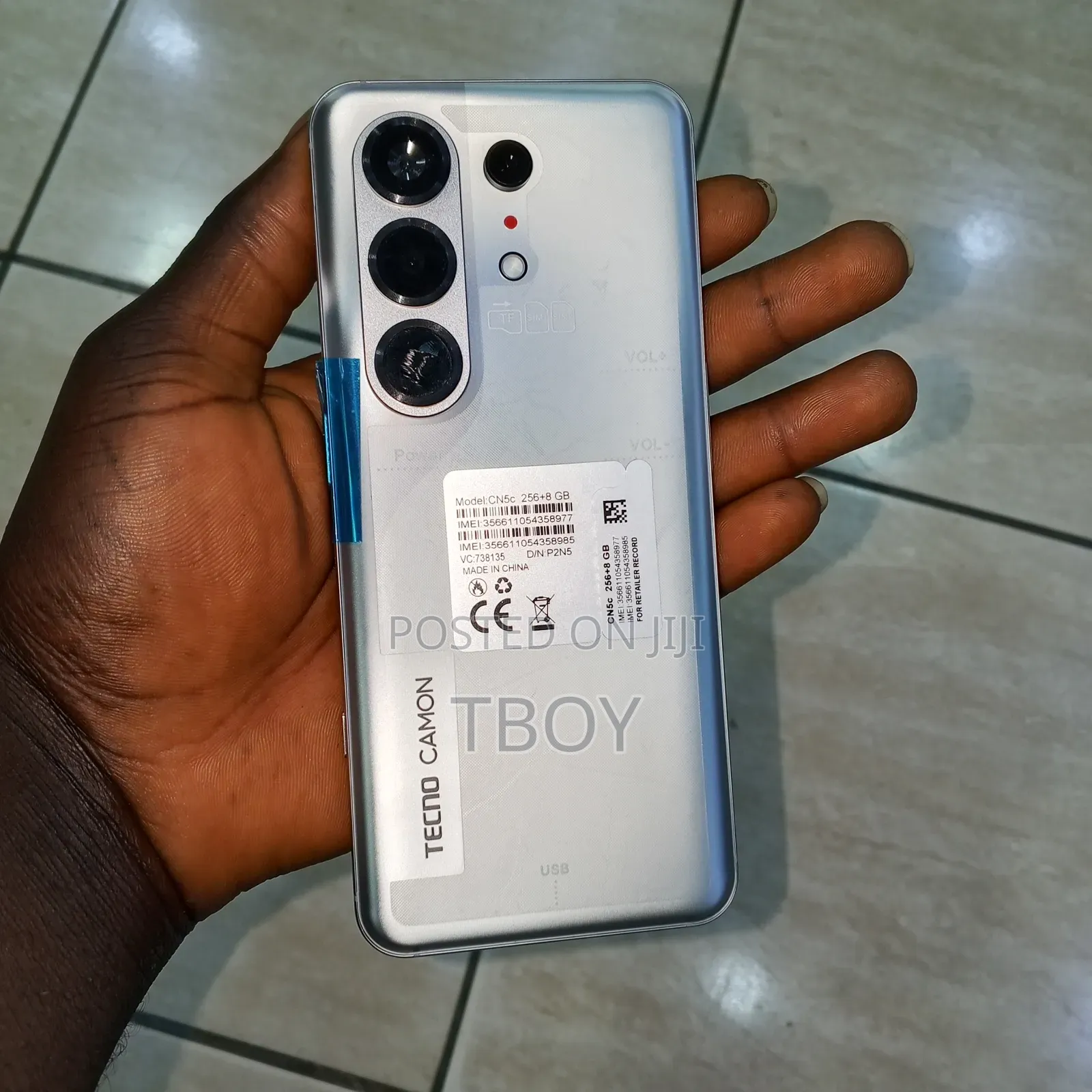 New Tecno Camon 50 Pro 256 GB White
