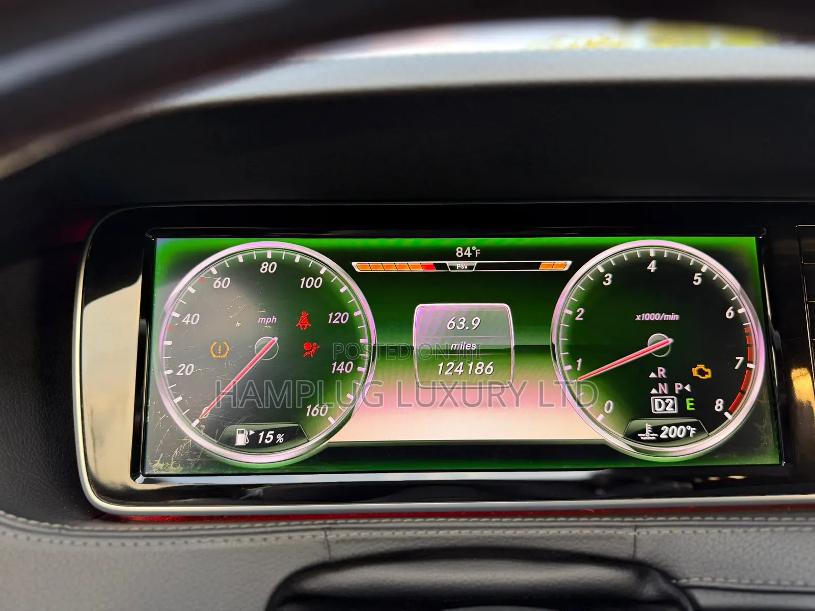 Mercedes-Benz S-Class 2015 Black