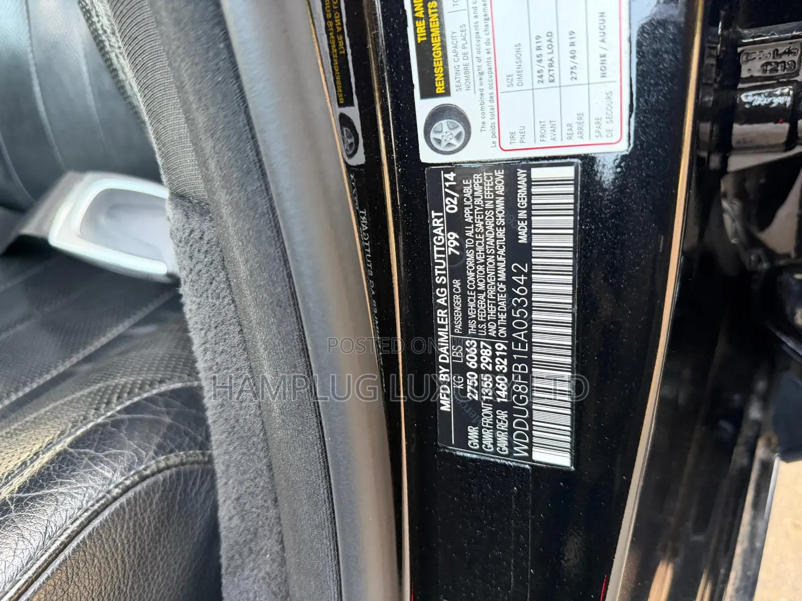 Mercedes-Benz S-Class 2015 Black