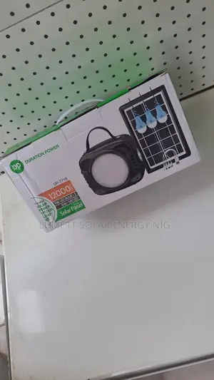 Portable Solar Power System Lamp Kit DP-7718
