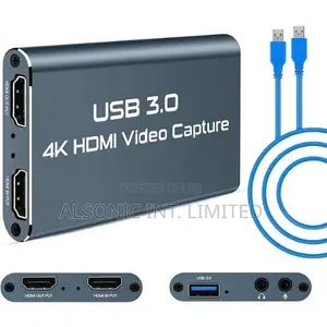 4K HDMI to USB 3.0 Video Capture Card for Live Stream