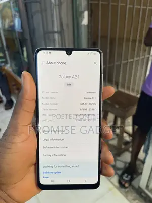 Samsung Galaxy A31 128 GB White