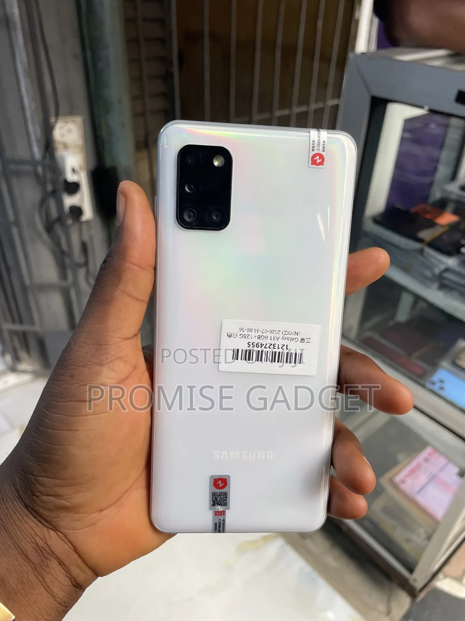 Samsung Galaxy A31 128 GB White