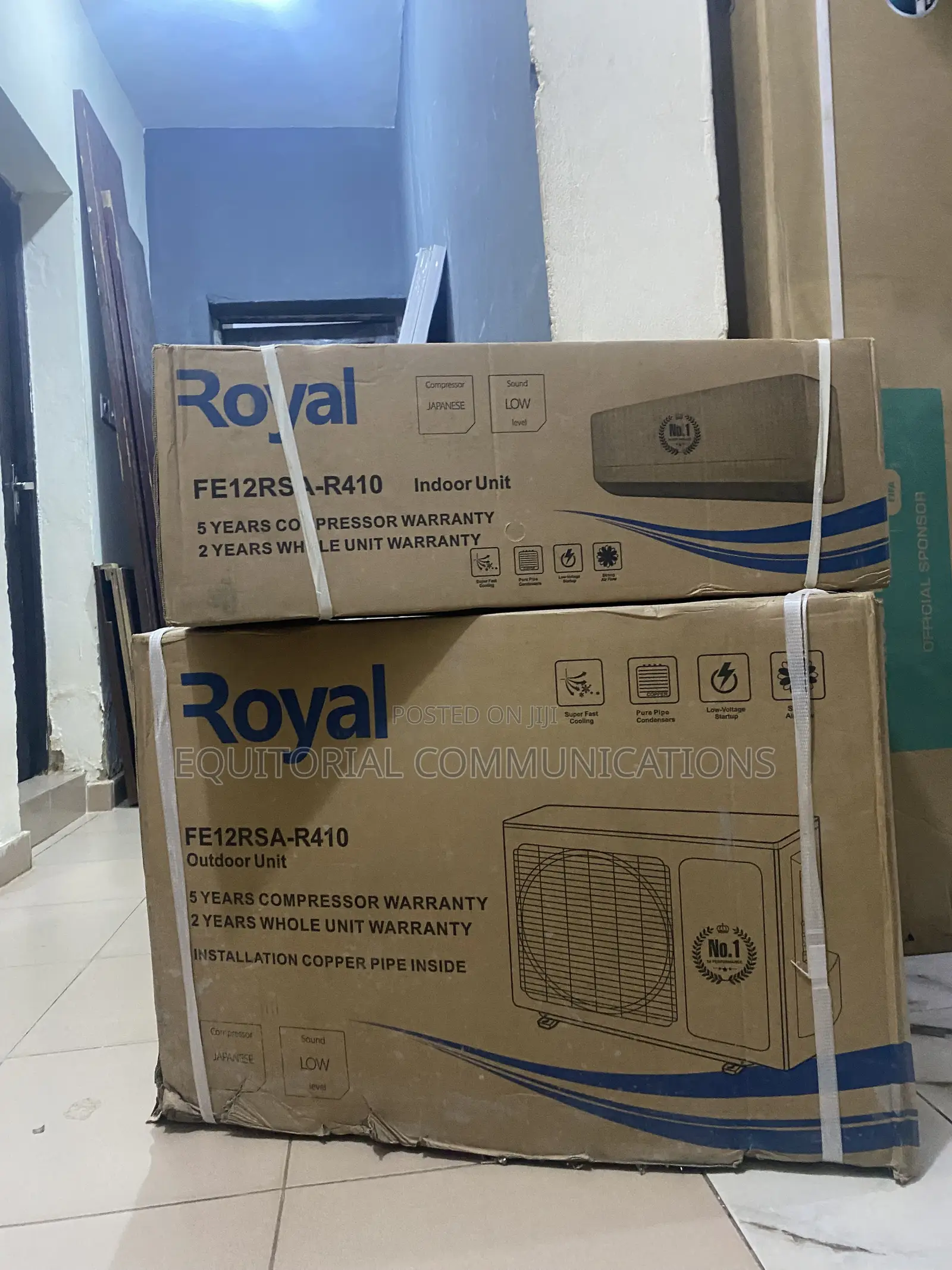 Royal 1.5HP High-Quality Split Air Conditioner