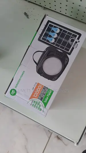 Portable Solar Power System Lamp Kit DP-7718
