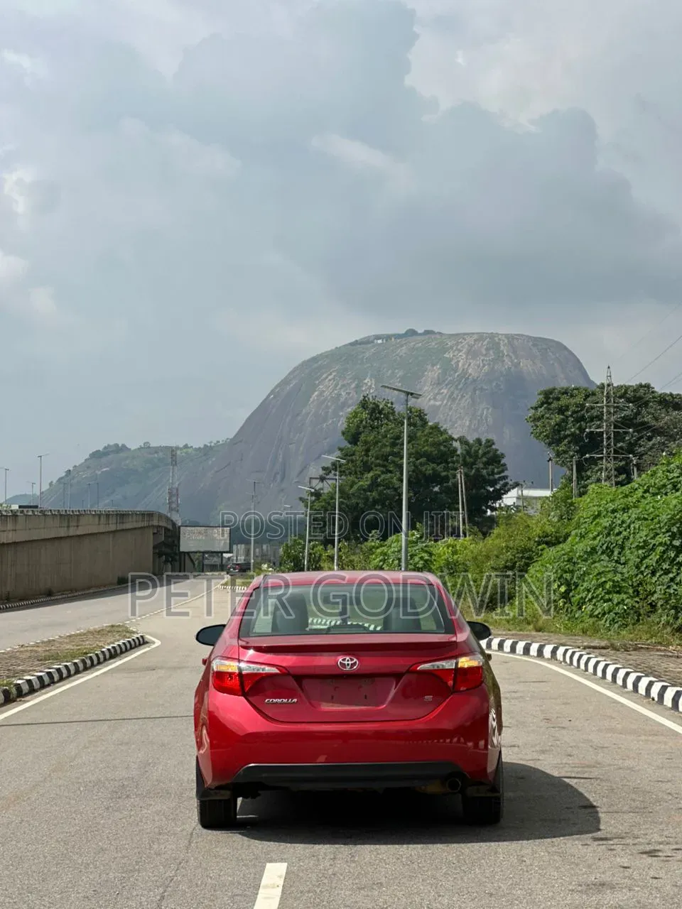 Toyota Corolla 2015 Red