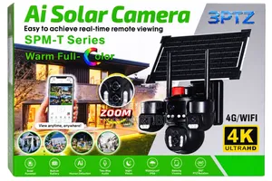 Solar Camera AOV 5lens 3PTZ 4G 20mp V380PRO